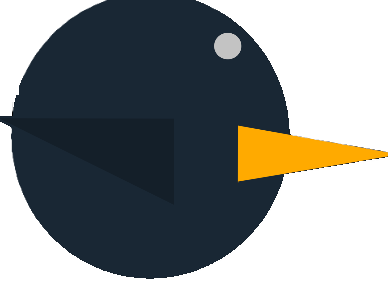 FlappyGrant game logo: A Bird.